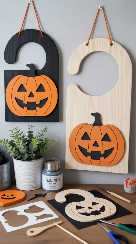Halloween Door Hangers Ideas 2025: 28 Creative Styles From Rustic Wooden To Spooky DIY Designs