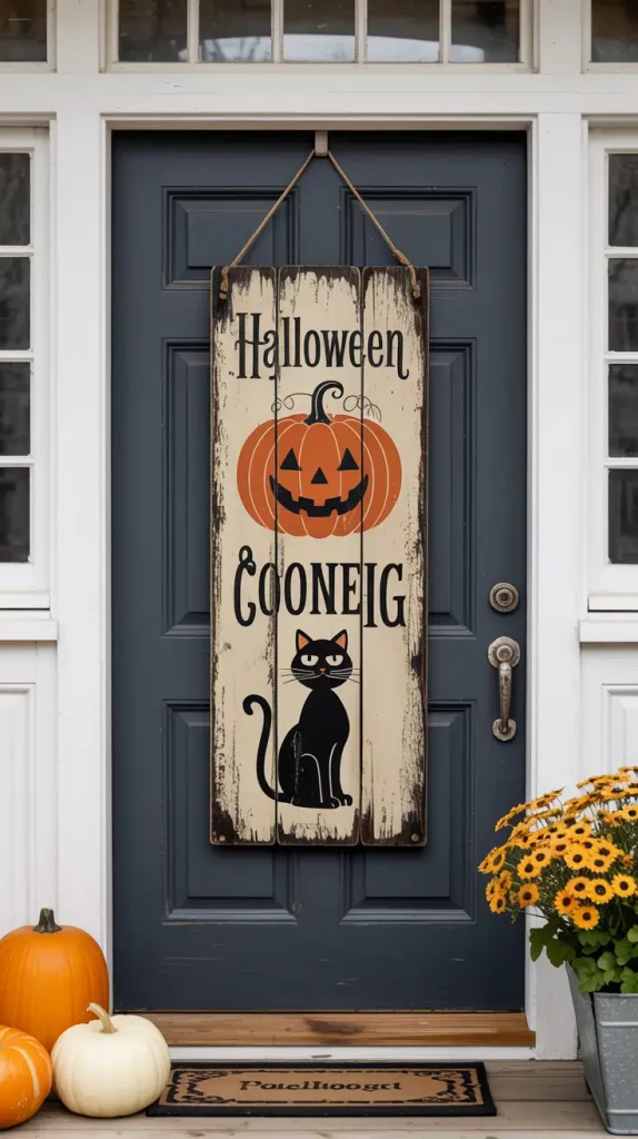 Halloween Door Hangers Ideas 2025: 28 Creative Styles From Rustic Wooden To Spooky DIY Designs