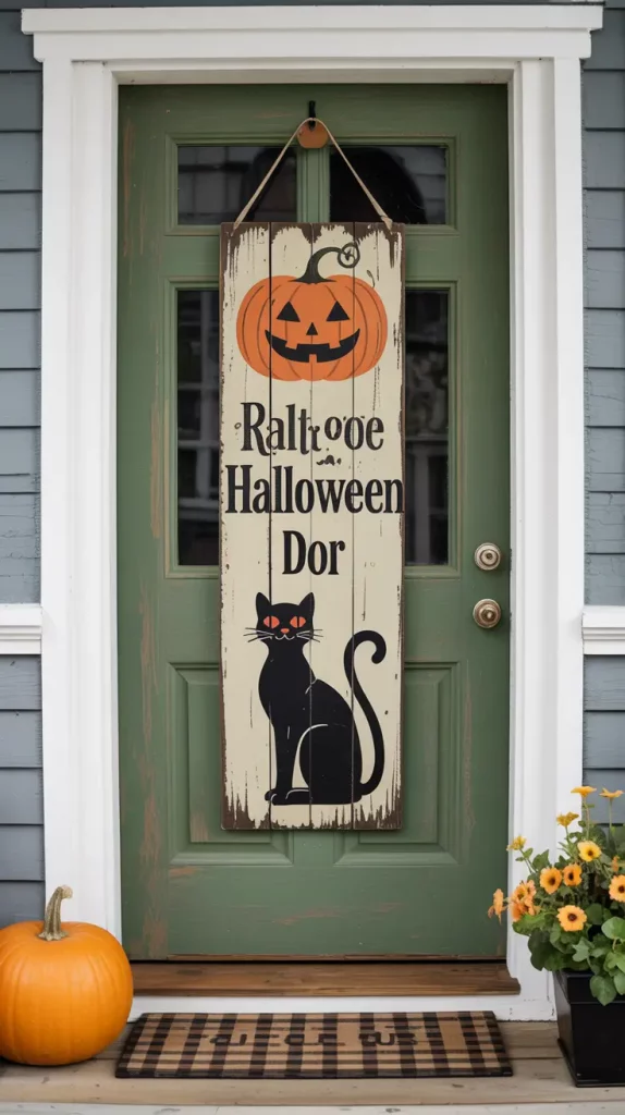 Halloween Door Hangers Ideas 2025: 28 Creative Styles From Rustic Wooden To Spooky DIY Designs