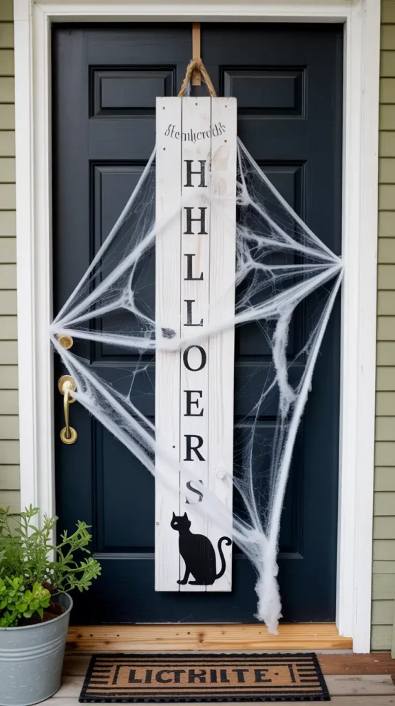 Halloween Door Hangers Ideas 2025: 28 Creative Styles From Rustic Wooden To Spooky DIY Designs