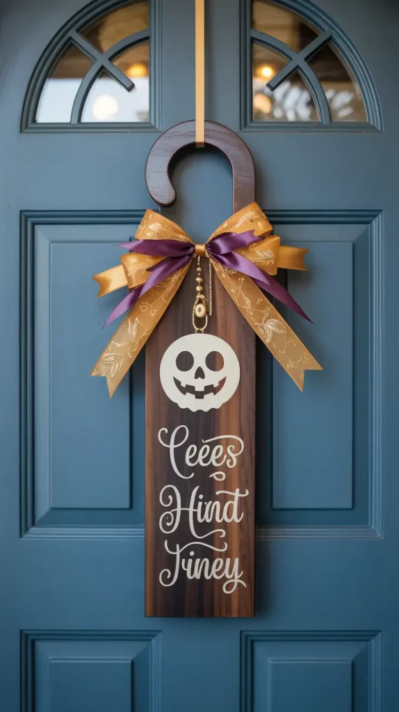 Halloween Door Hangers Ideas 2025: 28 Creative Styles From Rustic Wooden To Spooky DIY Designs