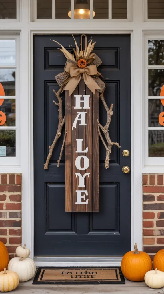 Halloween Door Hangers Ideas 2025: 28 Creative Styles From Rustic Wooden To Spooky DIY Designs