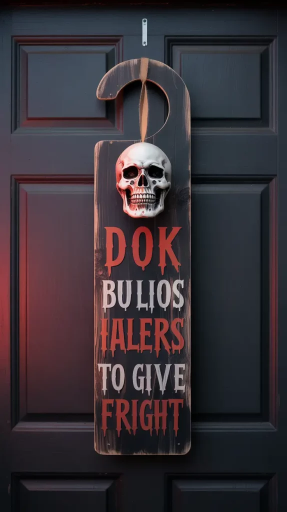 Halloween Door Hangers Ideas 2025: 28 Creative Styles From Rustic Wooden To Spooky DIY Designs