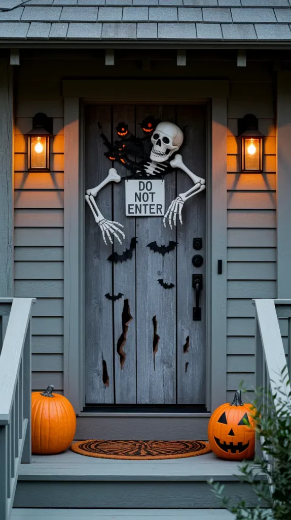 Scary Halloween Door Decorations 2025: 28 Spooky And Creative Ideas