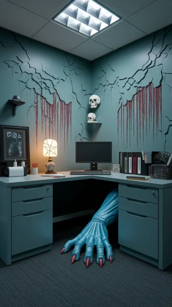 Scary Halloween Office Decorations 2025: 28 Realistic Ideas to Transform Your Workplace