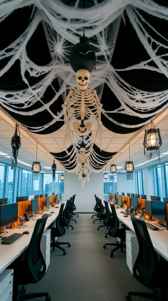 Scary Halloween Office Decorations 2025: 28 Realistic Ideas to Transform Your Workplace