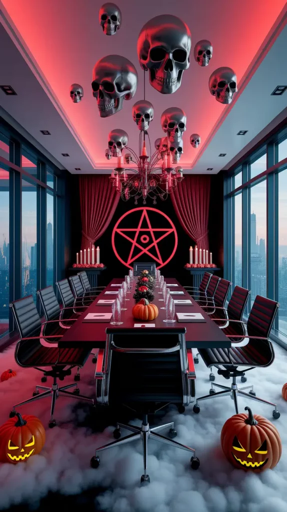 Scary Halloween Office Decorations 2025: 28 Realistic Ideas to Transform Your Workplace