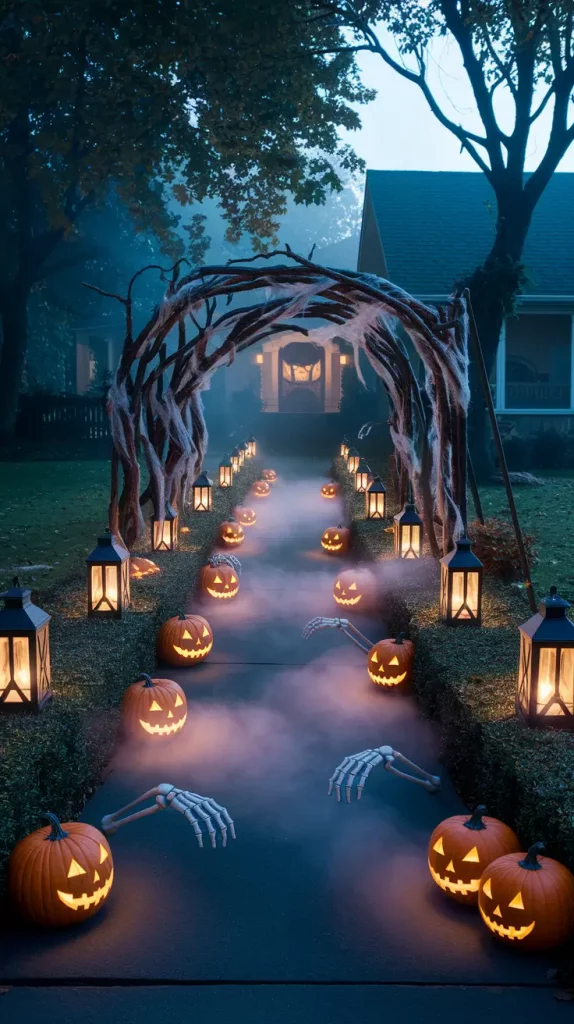 Outdoor Halloween Decor Ideas 2025: Creative, Scary & Cute Decorations