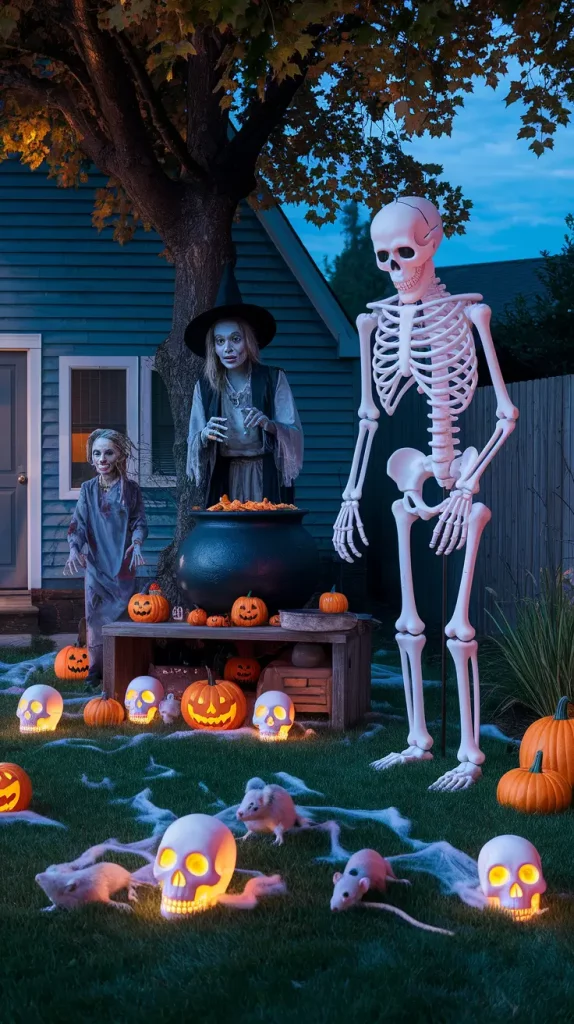 Outdoor Halloween Decor Ideas 2025: Creative, Scary & Cute Decorations