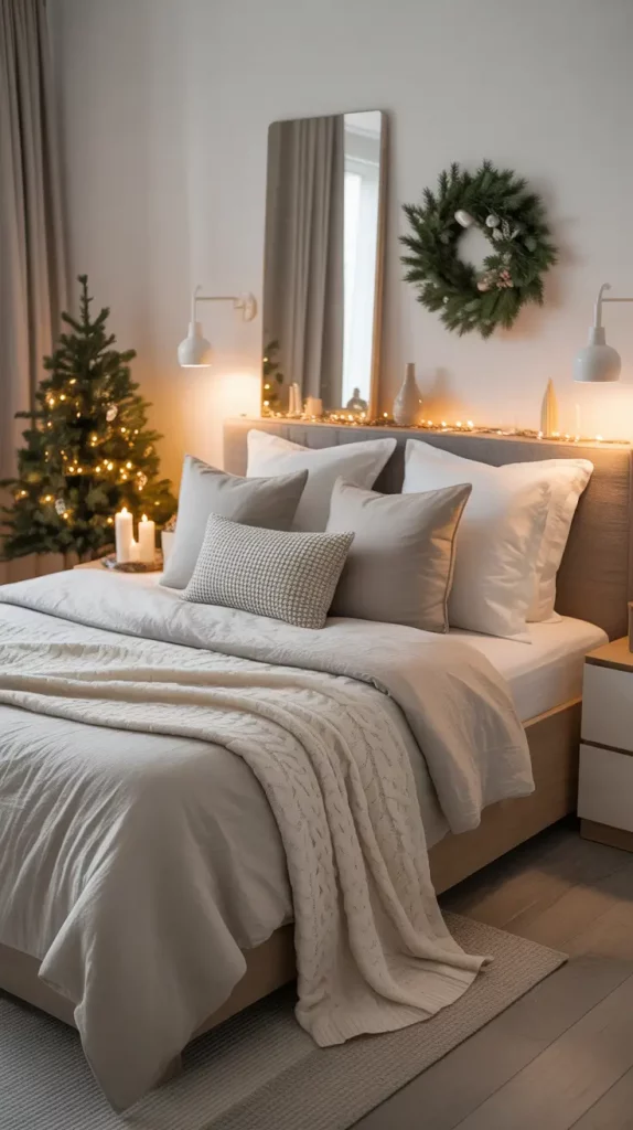 Christmas Bedroom Decor Ideas 2025: Cozy, Aesthetic & Modern Holiday Inspirations
