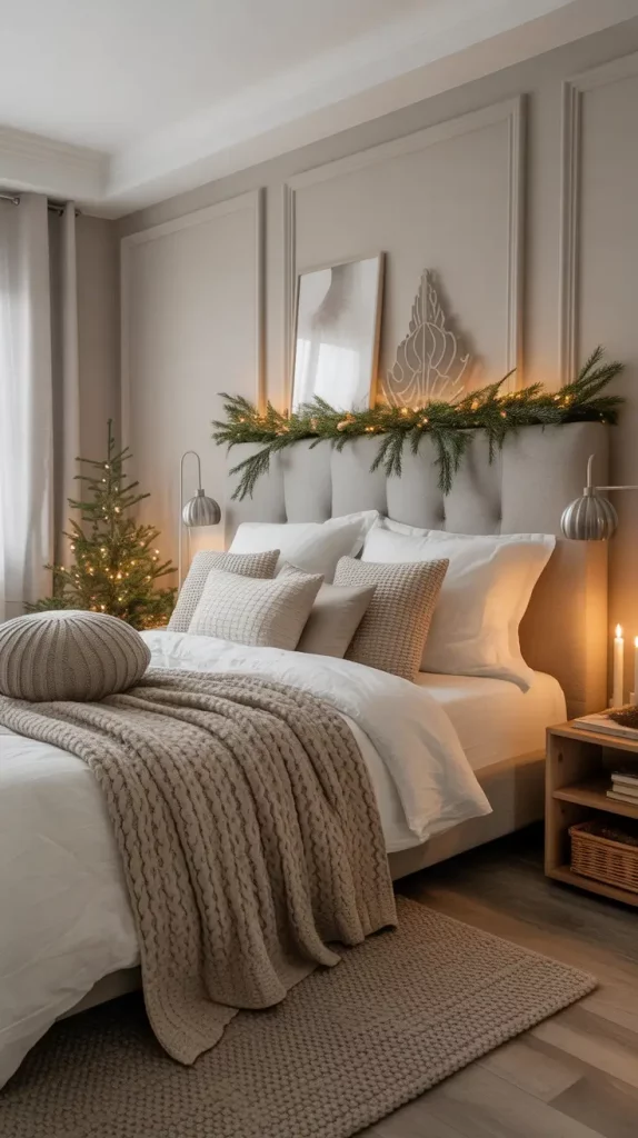 Christmas Bedroom Decor Ideas 2025: Cozy, Aesthetic & Modern Holiday Inspirations