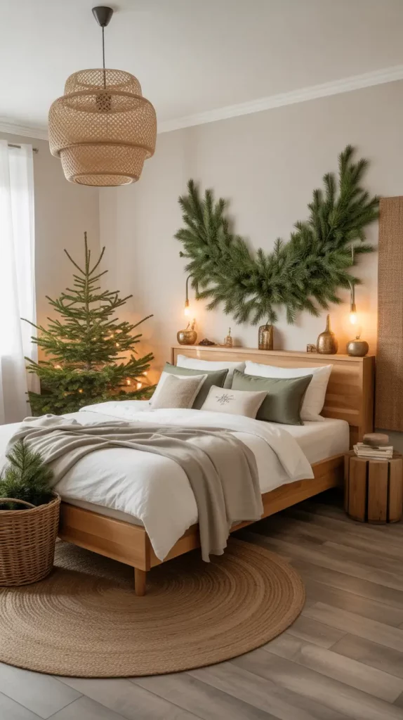 Christmas Bedroom Decor Ideas 2025: Cozy, Aesthetic & Modern Holiday Inspirations