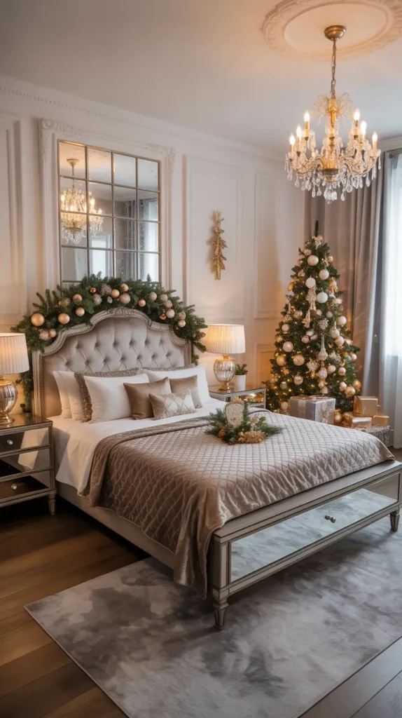 Christmas Bedroom Decor Ideas 2025: Cozy, Aesthetic & Modern Holiday Inspirations