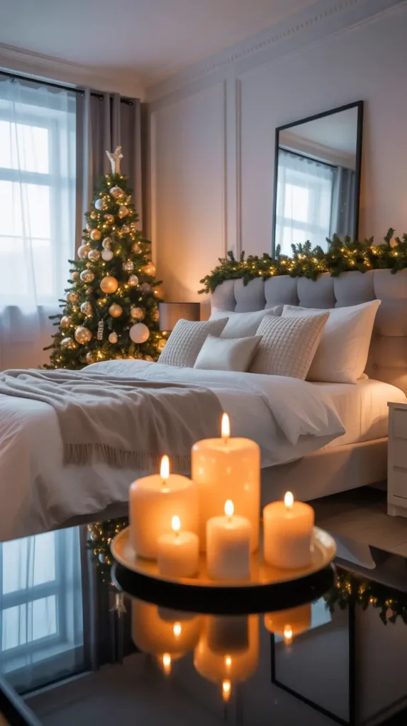 Christmas Bedroom Decor Ideas 2025: Cozy, Aesthetic & Modern Holiday Inspirations