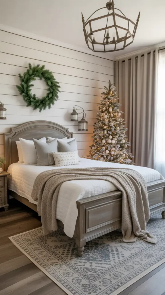 Christmas Bedroom Decor Ideas 2025: Cozy, Aesthetic & Modern Holiday Inspirations