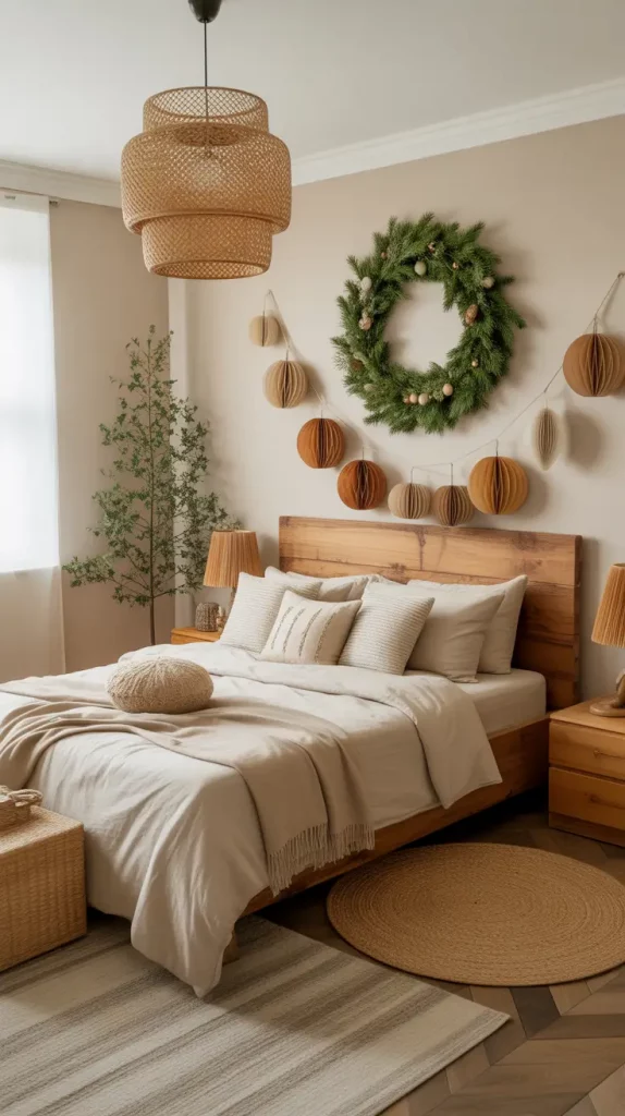 Christmas Bedroom Decor Ideas 2025: Cozy, Aesthetic & Modern Holiday Inspirations