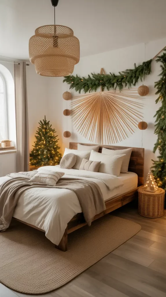 Christmas Bedroom Decor Ideas 2025: Cozy, Aesthetic & Modern Holiday Inspirations