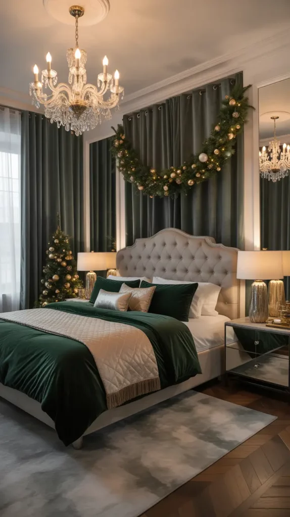 Christmas Bedroom Decor Ideas 2025: Cozy, Aesthetic & Modern Holiday Inspirations
