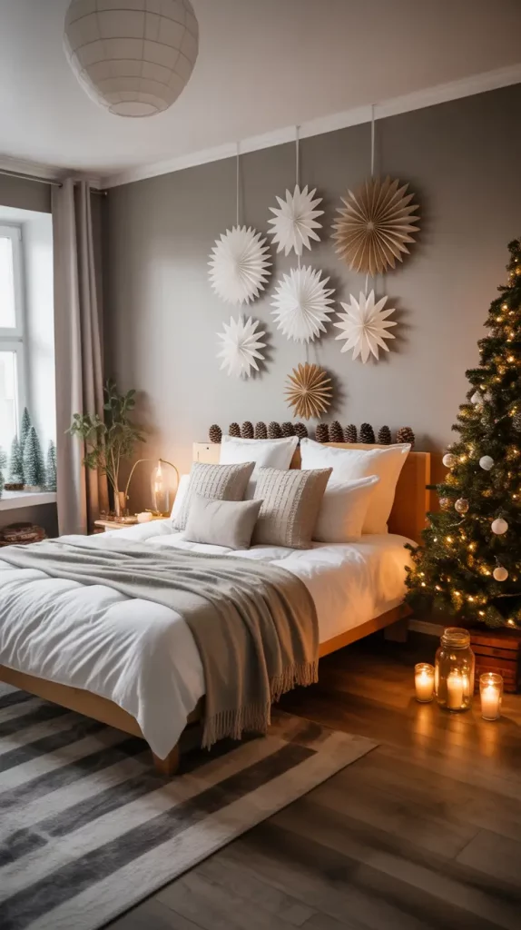 Christmas Bedroom Decor Ideas 2025: Cozy, Aesthetic & Modern Holiday Inspirations