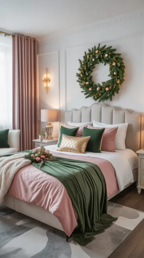 Christmas Bedroom Decor Ideas 2025: Cozy, Aesthetic & Modern Holiday Inspirations