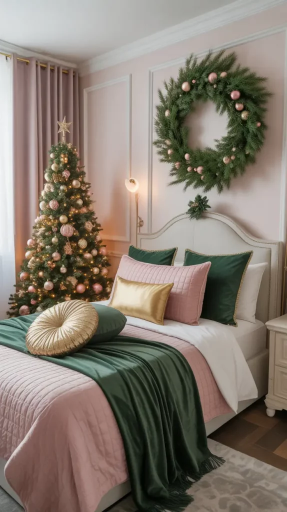 Christmas Bedroom Decor Ideas 2025: Cozy, Aesthetic & Modern Holiday Inspirations