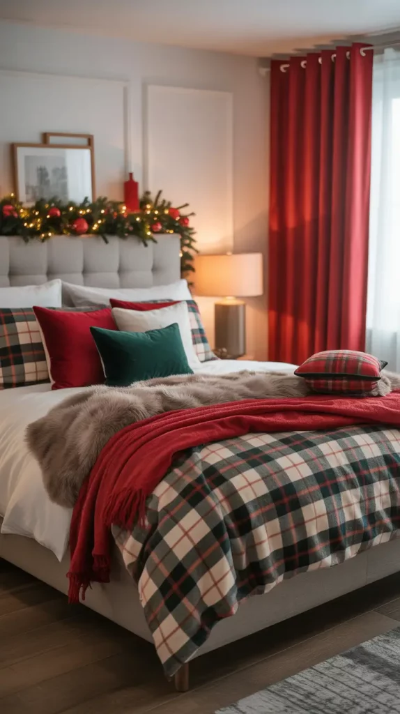 Christmas Bedroom Decor Ideas 2025: Cozy, Aesthetic & Modern Holiday Inspirations