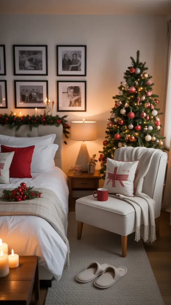 Christmas Bedroom Decor Ideas 2025: Cozy, Aesthetic & Modern Holiday Inspirations
