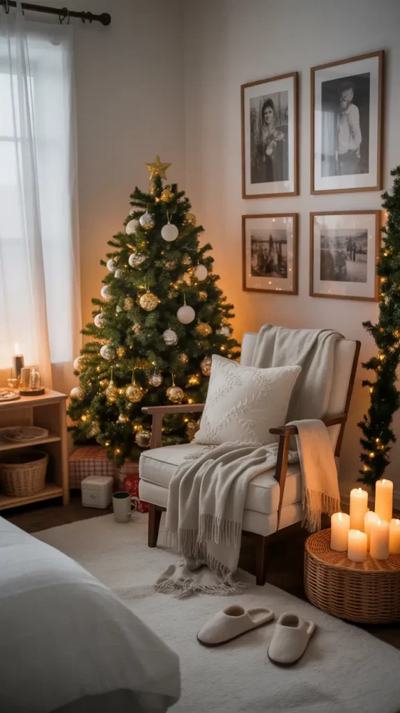Christmas Bedroom Decor Ideas 2025: Cozy, Aesthetic & Modern Holiday Inspirations