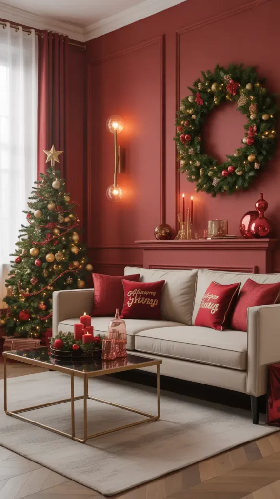 Christmas Decor Ideas For Living Room 2025: Cozy, Modern & Aesthetic Holiday Inspiration