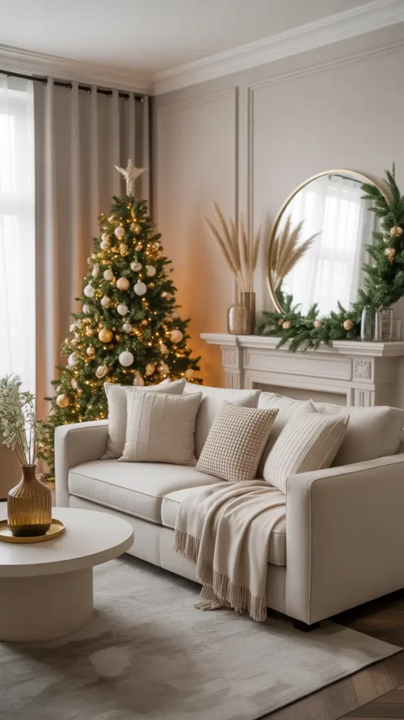 Christmas Decor Ideas For Living Room 2025: Cozy, Modern & Aesthetic Holiday Inspiration