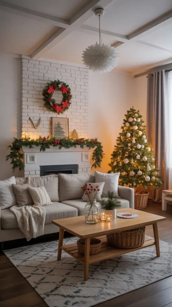 Christmas Decor Ideas For Living Room 2025: Cozy, Modern & Aesthetic Holiday Inspiration