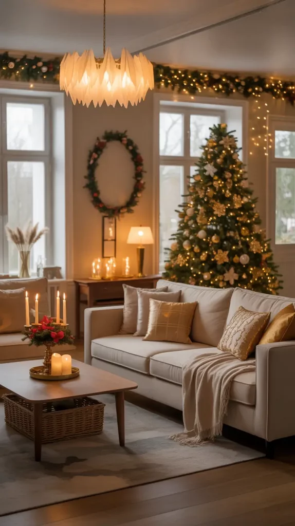Christmas Decor Ideas For Living Room 2025: Cozy, Modern & Aesthetic Holiday Inspiration