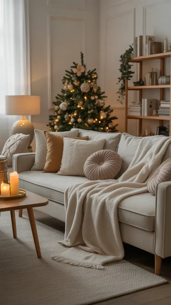 Christmas Decor Ideas For Living Room 2025: Cozy, Modern & Aesthetic Holiday Inspiration