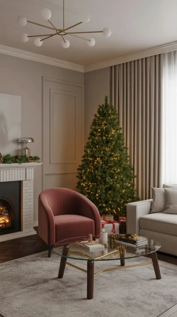 Christmas Decor Ideas For Living Room 2025: Cozy, Modern & Aesthetic Holiday Inspiration