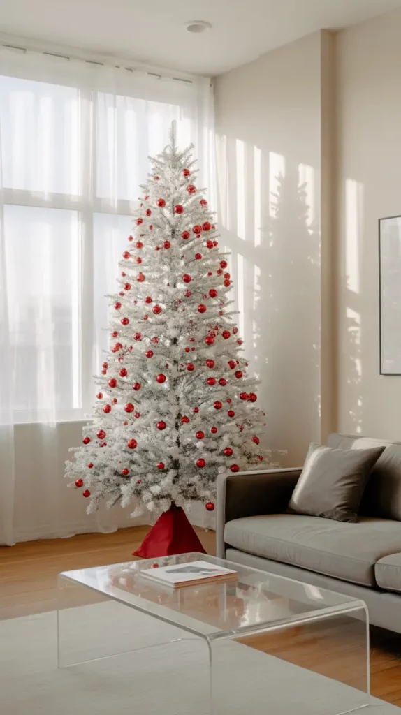 Red And White Christmas Tree 2025: Elegant Ideas, Decor, And Styling Trends For A Magical Holiday Home
