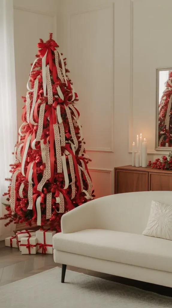 Red And White Christmas Tree 2025: Elegant Ideas, Decor, And Styling Trends For A Magical Holiday Home