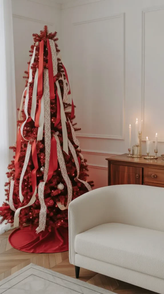 Red And White Christmas Tree 2025: Elegant Ideas, Decor, And Styling Trends For A Magical Holiday Home