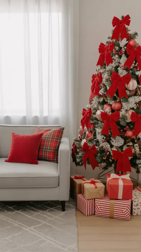 Red And White Christmas Tree 2025: Elegant Ideas, Decor, And Styling Trends For A Magical Holiday Home