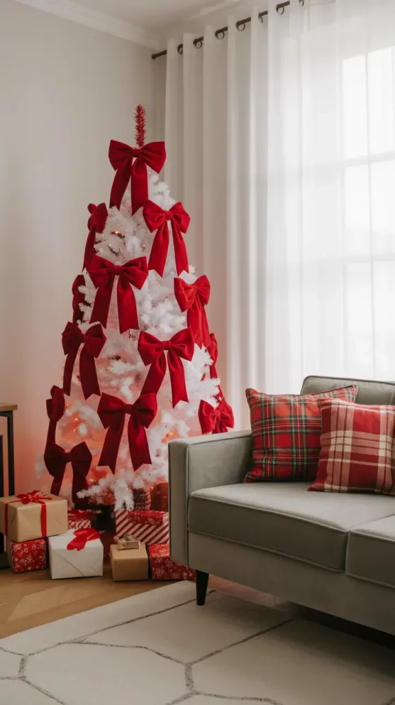 Red And White Christmas Tree 2025: Elegant Ideas, Decor, And Styling Trends For A Magical Holiday Home