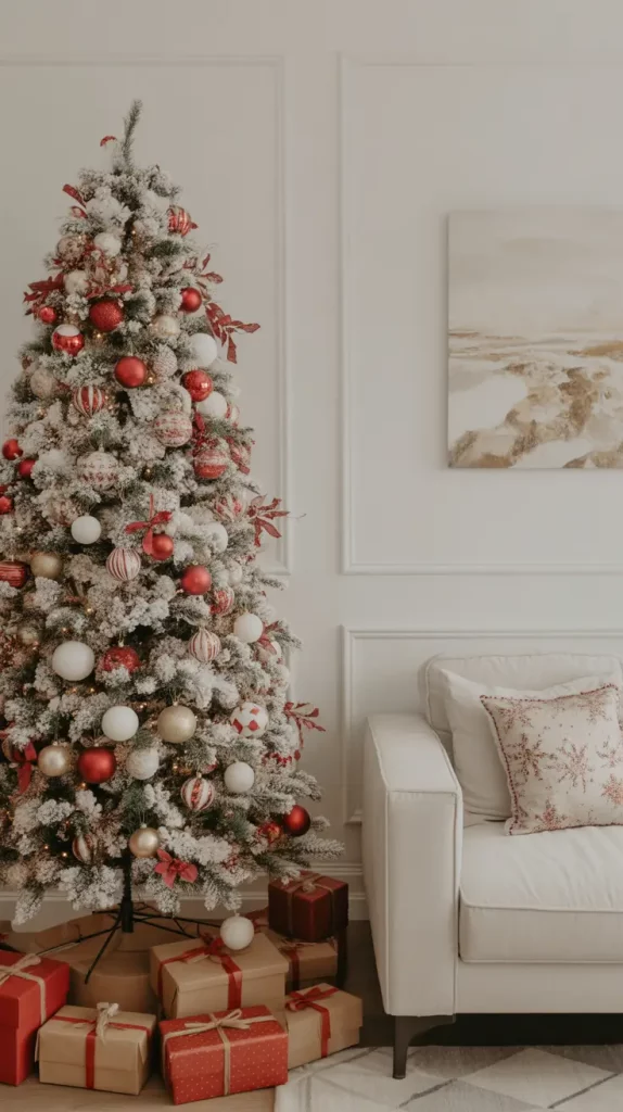 Red And White Christmas Tree 2025: Elegant Ideas, Decor, And Styling Trends For A Magical Holiday Home