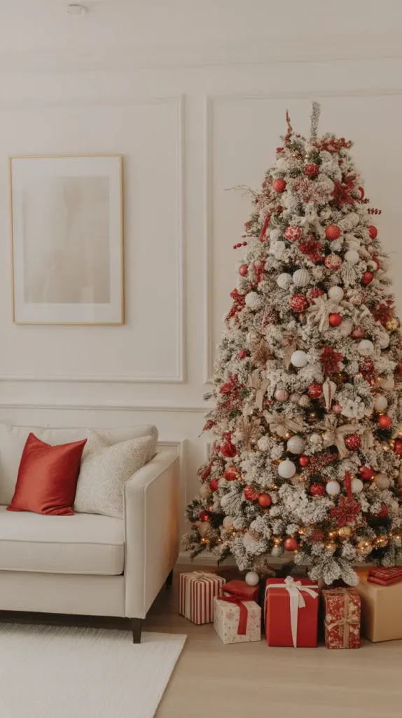 Red And White Christmas Tree 2025: Elegant Ideas, Decor, And Styling Trends For A Magical Holiday Home