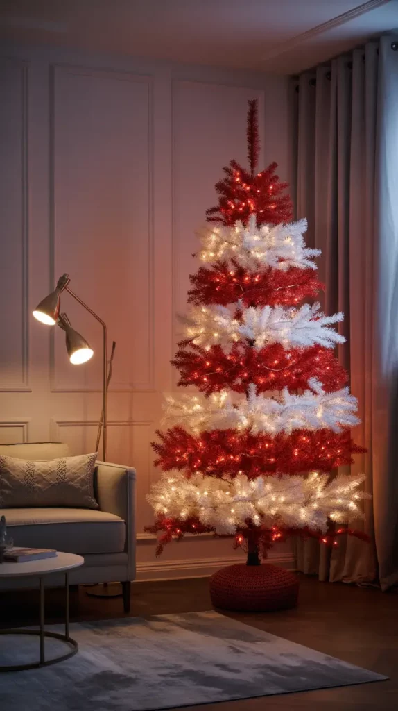 Red And White Christmas Tree 2025: Elegant Ideas, Decor, And Styling Trends For A Magical Holiday Home