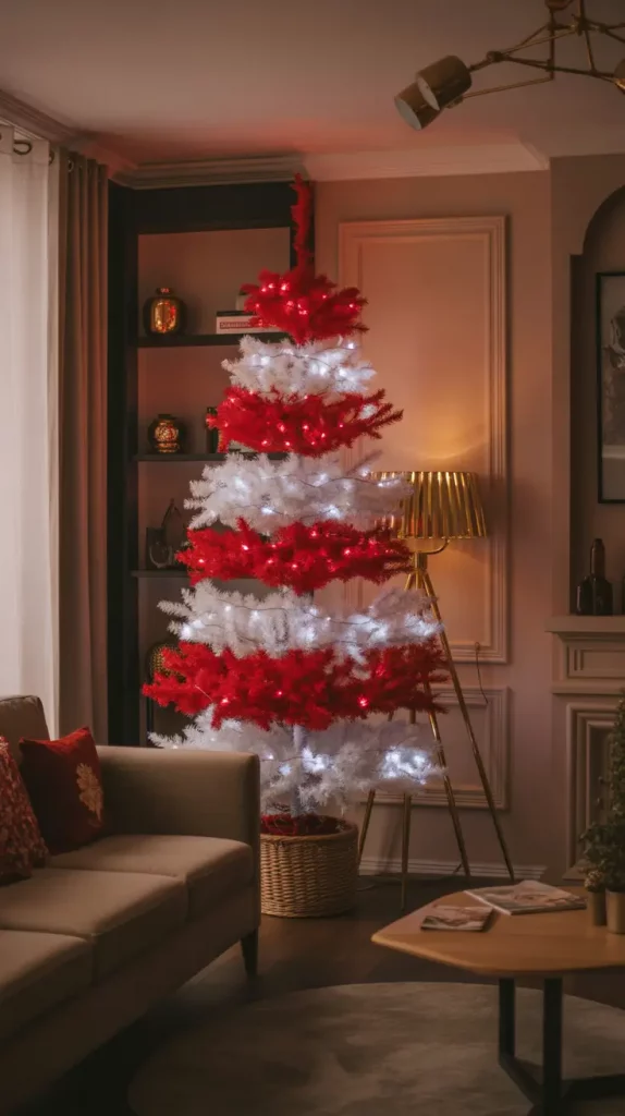 Red And White Christmas Tree 2025: Elegant Ideas, Decor, And Styling Trends For A Magical Holiday Home