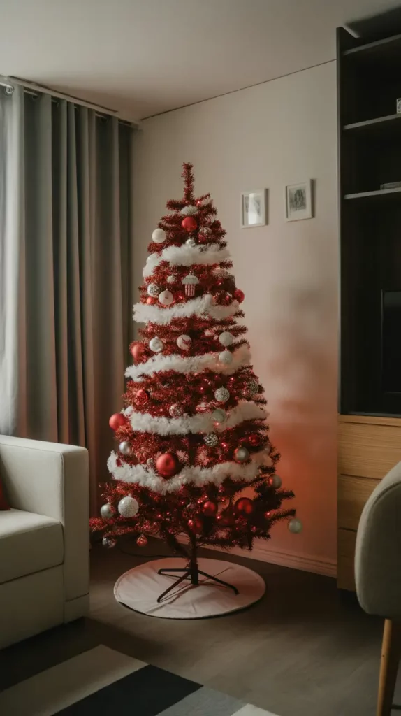Red And White Christmas Tree 2025: Elegant Ideas, Decor, And Styling Trends For A Magical Holiday Home