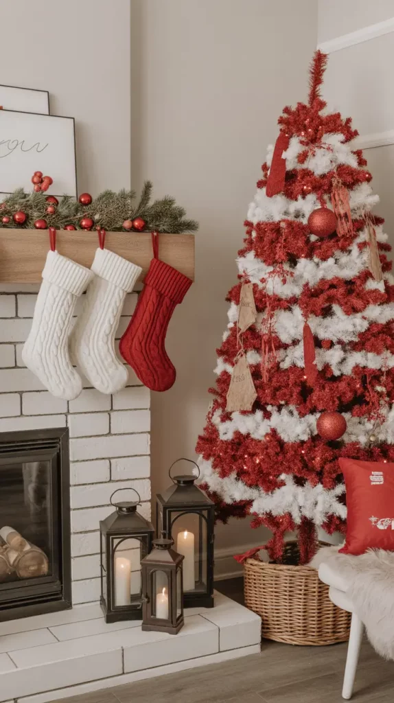Red And White Christmas Tree 2025: Elegant Ideas, Decor, And Styling Trends For A Magical Holiday Home
