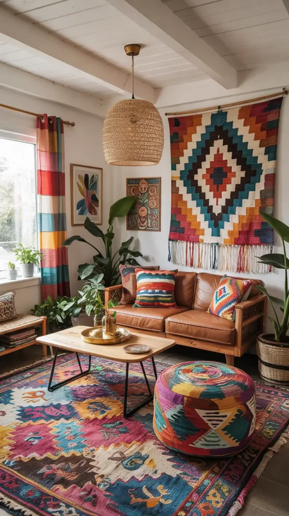 Boho Living Room Ideas 2026: 28 Stylish Ways To Create A Cozy And Modern Bohemian Space