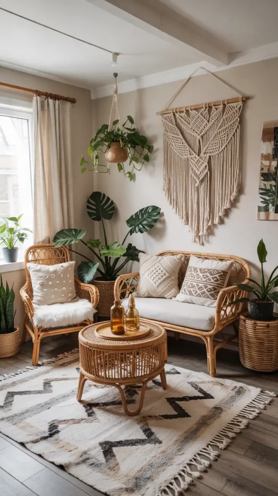 Boho Living Room Ideas 2026: 28 Stylish Ways To Create A Cozy And Modern Bohemian Space