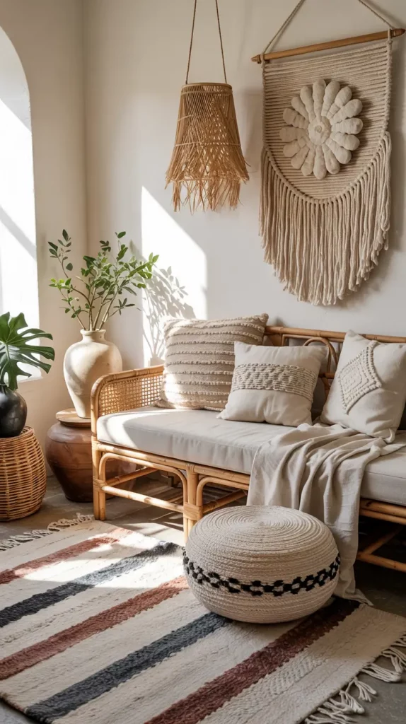 Boho Living Room Ideas 2026: 28 Stylish Ways To Create A Cozy And Modern Bohemian Space
