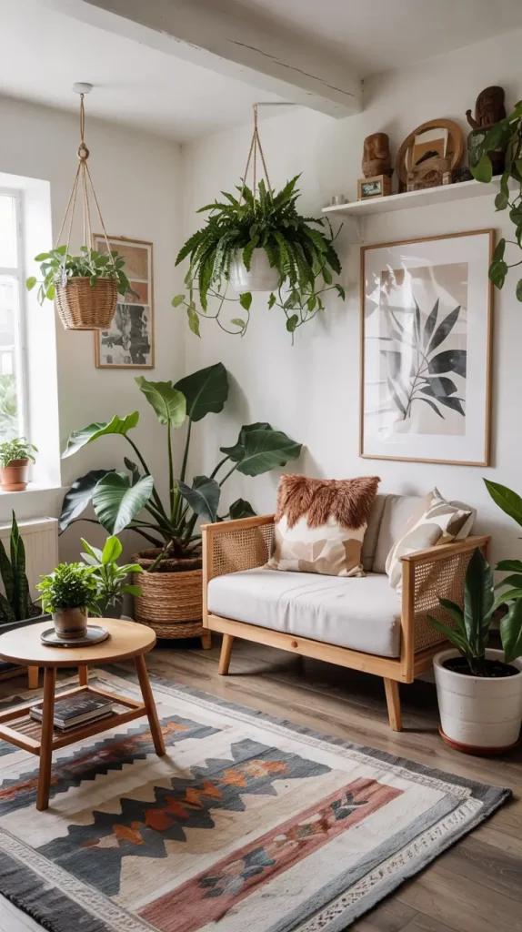 Boho Living Room Ideas 2026: 28 Stylish Ways To Create A Cozy And Modern Bohemian Space