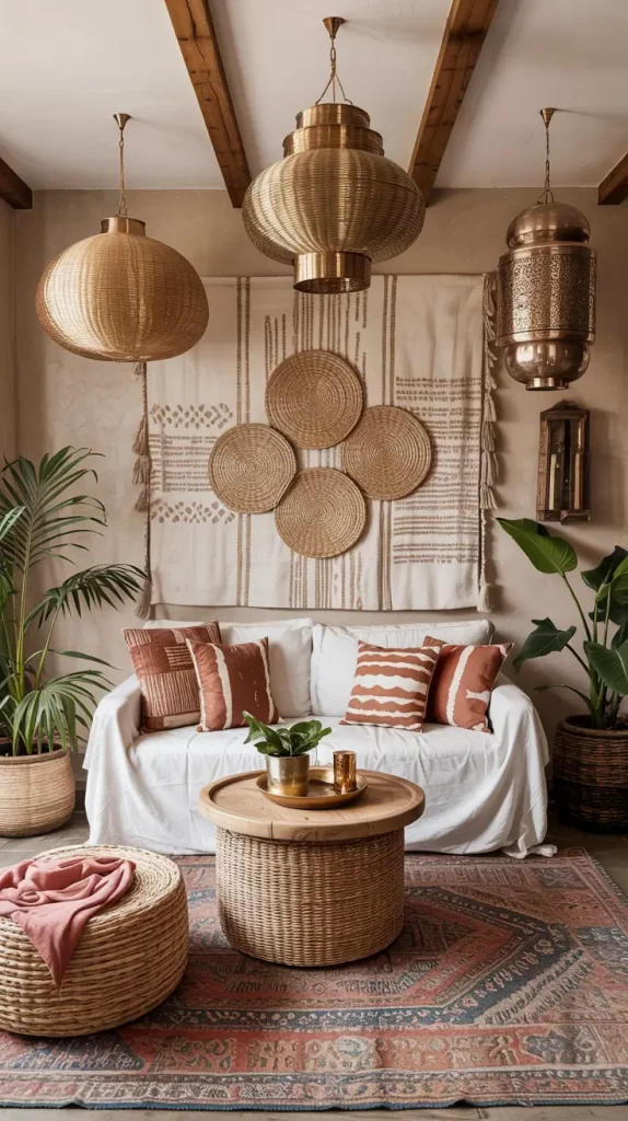 Boho Living Room Ideas 2026: 28 Stylish Ways To Create A Cozy And Modern Bohemian Space